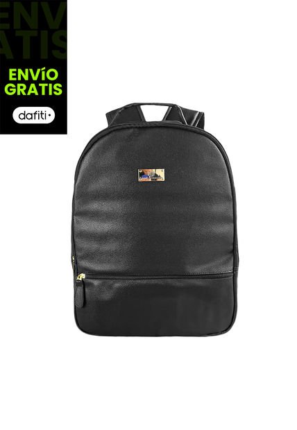 Morral Casual Mediano Karla Chacon Niah Negro Sintetico