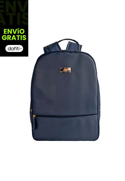 Morral Casual Mediano Karla Chacon Niah Azul Sintetico