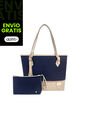 Bolso Dama Cartera Mujer Karla Chacon Asia Azul de KARLA CHACON
