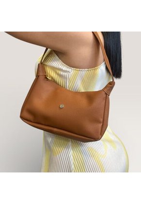 Combo Set Morral Pace + Bolso De Hombro Praga Karla Chacon Miel