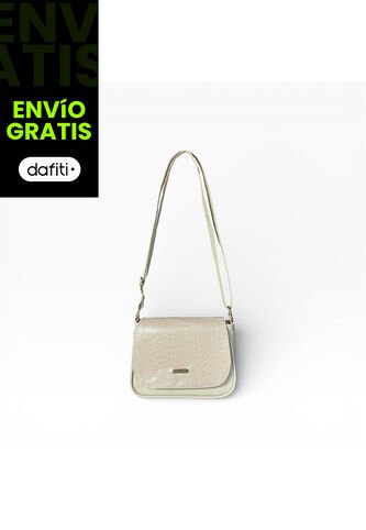 Bolso Manos Libres De Dama Mujer Karla Chacon Lara Beige KARLA CHACON