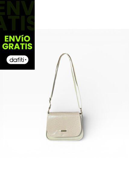 Bolso Manos Libres De Dama Mujer Karla Chacon Lara Beige