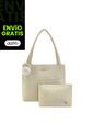Bolso Dama Cartera Mujer Karla Chacon Gema Beige de KARLA CHACON