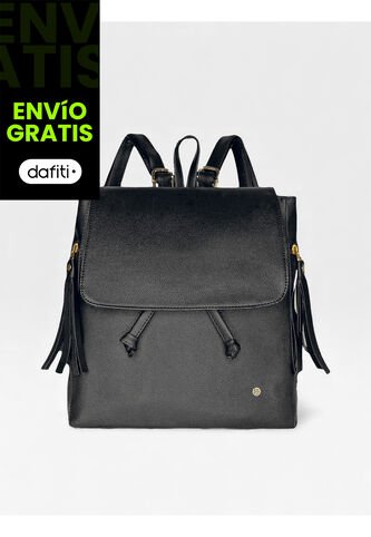 Bolso Morral Maletin Casual Mediano De Dama Mujer Karla Chacon Pace Negro KARLA CHACON