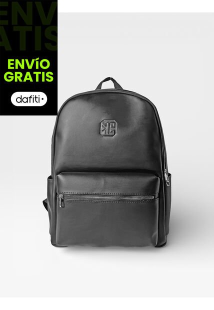 Bolso Maleta Maletin Mochila Morral Para Portátil Karla Chacon Jade Negro