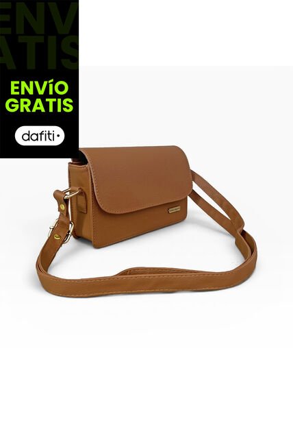Bolso Manos Libres Casual Karla Chacon Nova Miel