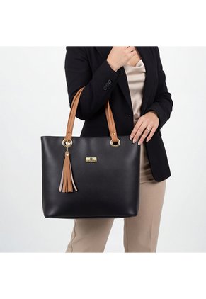 Bolso Dama Cartera Mujer Karla Chacon Gady Negro