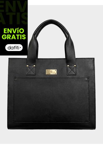 Bolso Mochila Dama Cartera Mujer Doble Función Mona Negro KARLA CHACON