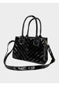Bolso Cartera Mujer Dama Karla Chacon Issa Negro de KARLA CHACON