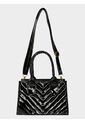 Bolso Cartera Mujer Dama Karla Chacon Issa Negro de KARLA CHACON