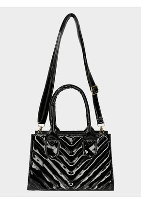 Bolso Cartera Mujer Dama Karla Chacon Issa Negro