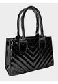 Bolso Cartera Mujer Dama Karla Chacon Issa Negro de KARLA CHACON