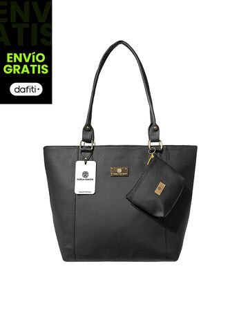 Bolso Dama Cartera Mujer Karla Chacon Mila Negro KARLA CHACON