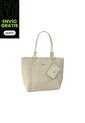 Bolso Tote Elegante Para Mujer Con Monedero Karla Chacon Mila Beige de KARLA CHACON