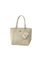 Bolso Tote Elegante Para Mujer Con Monedero Karla Chacon Mila Beige de KARLA CHACON