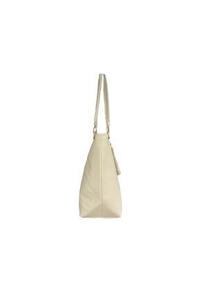 Bolso Tote Elegante Para Mujer Con Monedero Karla Chacon Mila Beige