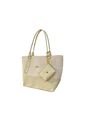 Bolso Tote Elegante Para Mujer Con Monedero Karla Chacon Gala Beige de KARLA CHACON