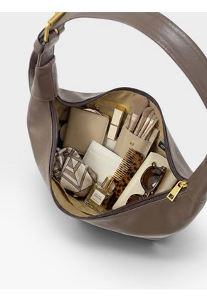 Bolso De Hombro Hobo Mediano Cartera Mujer Dama Karla Chacon