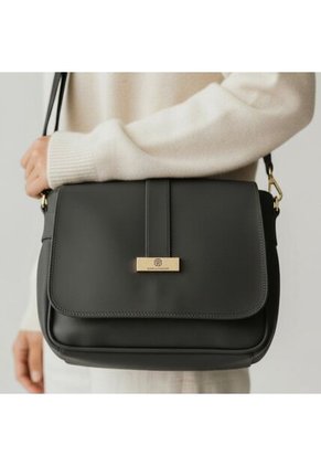 Bolso Manos Libres De Dama Mujer Karla Chacon Lady Negro