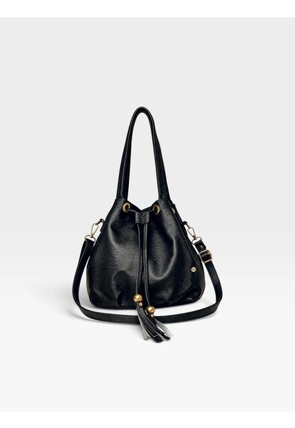 Bolso Cartera Mujer Dama Karla Chacon Iris Negro