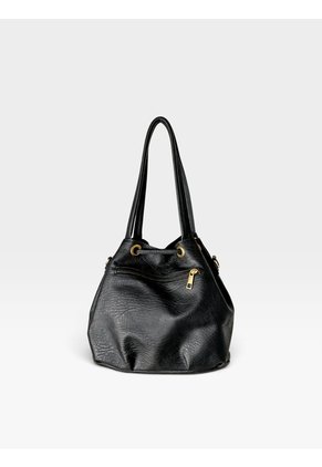 Bolso Cartera Mujer Dama Karla Chacon Iris Negro