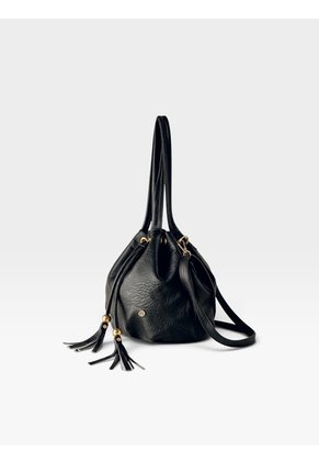 Bolso Cartera Mujer Dama Karla Chacon Iris Negro