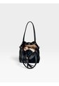 Bolso Cartera Mujer Dama Karla Chacon Iris Negro de KARLA CHACON