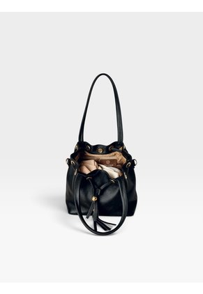 Bolso Cartera Mujer Dama Karla Chacon Iris Negro