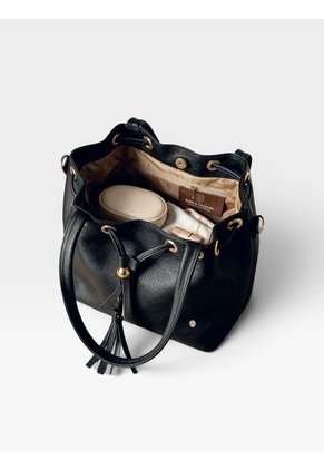 Bolso Cartera Mujer Dama Karla Chacon Iris Negro