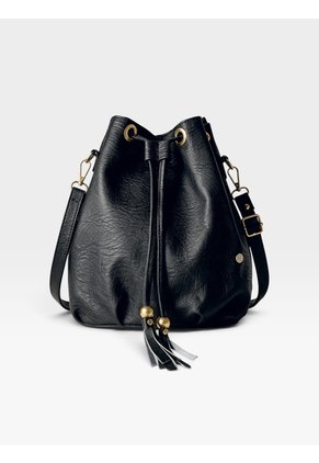 Bolso Cartera Mujer Dama Karla Chacon Iris Negro