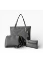 Set De Tres Piezas Bolso Tote + Bandolera + Monedero Karla Chacon de KARLA CHACON