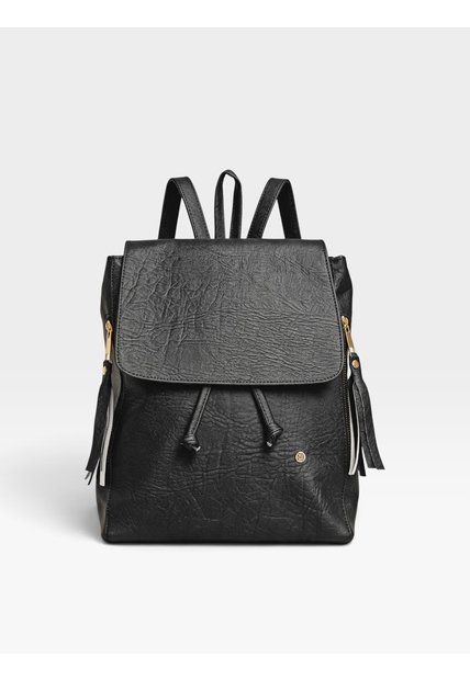 Bolso Morral Maletin Casual Mediano De Dama Mujer Karla Chacon Pace Negro