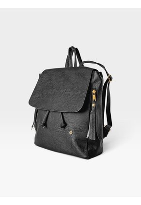 Bolso Morral Maletin Casual Mediano De Dama Mujer Karla Chacon Pace Negro