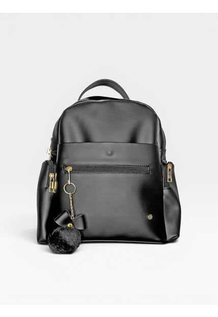 Bolso Morral Maletin Maleta Casual Mediano De Dama Mujer Karla Chacon Naty Negro
