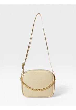 Bolso Manos Libres De Dama Mujer Karla Chacon Sade Beige