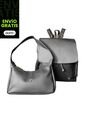 Combo Set Morral Pace + Bolso De Hombro Praga Karla Chacon Negro de KARLA CHACON