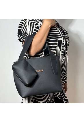 Cartera Bolso Mujer Dama Karla Chacon Fany Negro