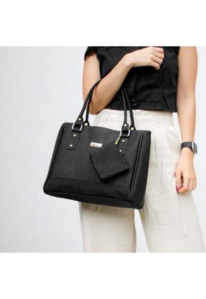 Bolso Dama Cartera Mujer Karla Chacon Crez Negro