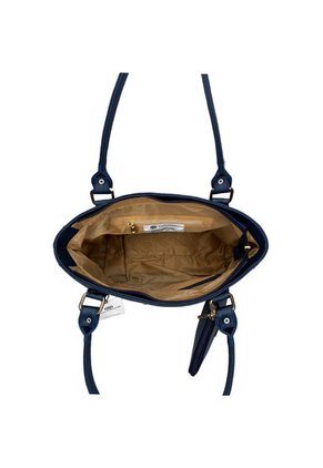 Bolso Dama Cartera Mujer Karla Chacon Crez Azul