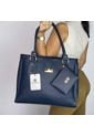 Bolso Dama Cartera Mujer Karla Chacon Crez Azul de KARLA CHACON