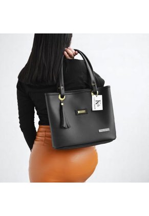 Bolso Dama Cartera Mujer Karla Chacon Gady Negro