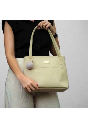 Bolso Dama Cartera Mujer Karla Chacon Gema Beige