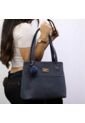 Bolso Dama Cartera Mujer Karla Chacon Gema Azul de KARLA CHACON