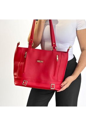 Bolso Cartera Mujer Dama Karla Chacon Gigi Rojo