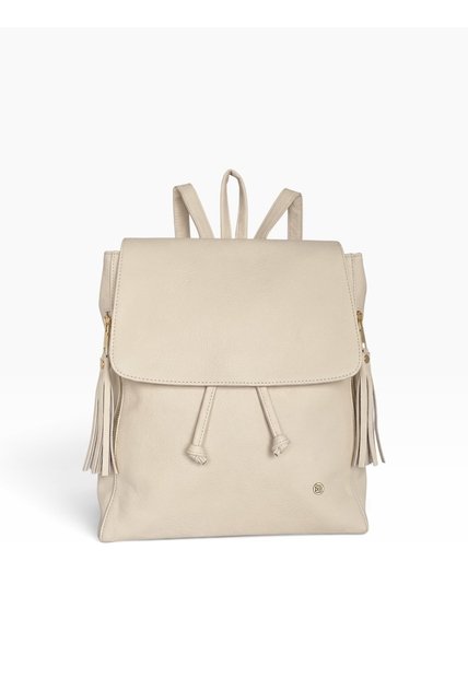 Bolso Maletin Morral Casual Mediano De Dama Mujer Karla Chacon Pace Miel