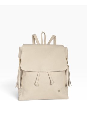 Bolso Maletin Morral Casual Mediano De Dama Mujer Karla Chacon Pace Miel