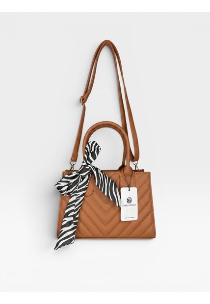 Bolso Cartera Mujer Dama Karla Chacon Issa Miel