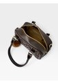 Bolso Boston Tipo Bowling De Mano Con Strap Y Accesorio Karla Chacon de KARLA CHACON