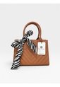Bolso Cartera Mujer Dama Karla Chacon Issa Miel de KARLA CHACON