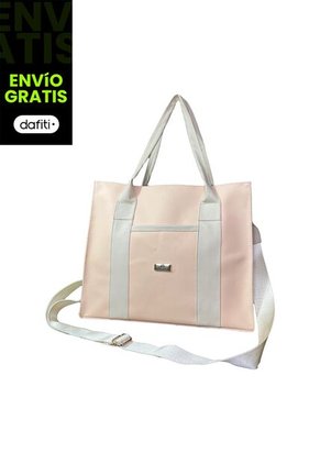 Bolso Tote Sport De Lona Para Mujer Karla Chacon Laura Rosa
